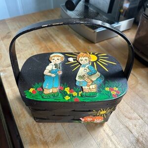 Vintage Raggedy Ann & Andy Bag